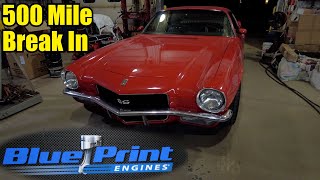 70 Camaro SS BluePrint 396 Crate Engine 500 Mile Break In Oil Change [upl. by Bidle]