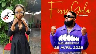 Gloria OLANGI communicatrice de Fally Ipupa demande pardon a Ferre Gola et Maman Marie MAKESE [upl. by Modeerf]