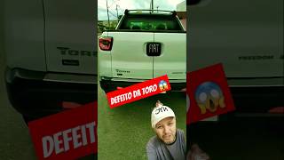 Defeito crônico da fiat toro youtubeshorts [upl. by Miculek]