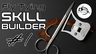 Fly Tying Skill Builder 1  Half Hitch Deer Hair amp Zonker Strips [upl. by Ianteen]