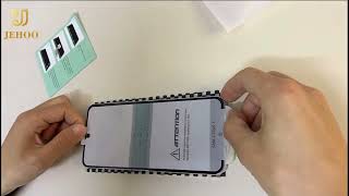 JEHOO TPU Screen Protector Installation [upl. by Uhej352]