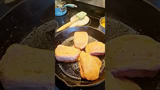 Stuffed pork chops foodshorts food porkchop recipe dinnerrecipe dinner baking cooking [upl. by Orazio]