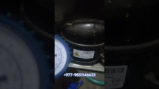 R600a refrigerant for single door  kitchen fridge fridge back pressure therochaktech trending [upl. by Verger]