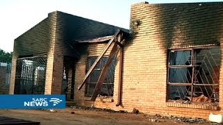 Mob sets home of N West MEC Sello Lehare alight [upl. by Currie]