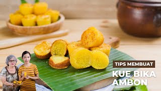 Tips membuat Kue Bika Ambon bersarang [upl. by Davidson254]