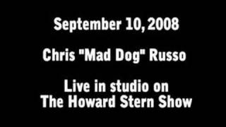 Chris Russo on The Howard Stern Show 5 of 7 [upl. by Elston]