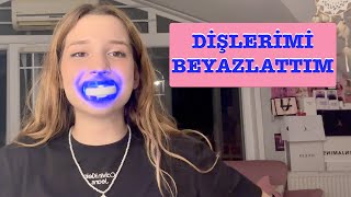 Dişlerimi Beyazlatıyorum amp Saçıma Keratin Bakımı Yapıyorum Ecrin Su Çoban [upl. by Aira]