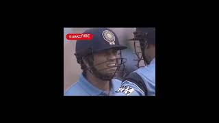 Sachin Six to Caddick Tendulkar pull shot six out of the ground Ind vs Eng WC2003 [upl. by Ielhsa]