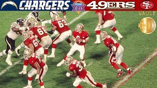 Steve Young Gets the Monkey Off His Back Chargers vs 49ers Super Bowl 29  NFL Vault Highlights [upl. by Atenek]