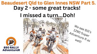 Beaudesert Qld to Glen Innes NSW 3 890 Rallys a 790R and Bill on his new T7 and 1290 Part 5 [upl. by Alah549]