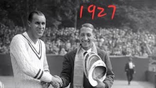 Tennis Story Retrò  1927 FINALE Roland Garros Lacoste vs Tilden [upl. by Gebelein719]