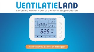 EnviSense CO2 monitor altijd en overal inzicht in het binnenklimaat [upl. by Gabe]