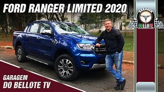 Ford Ranger Limited 32 diesel 4×4 AT 2020  Garagem do Bellote TV [upl. by Caputo439]