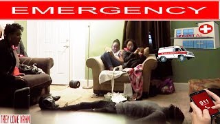 Extreme Seizure Prank on Family [upl. by Ongun]