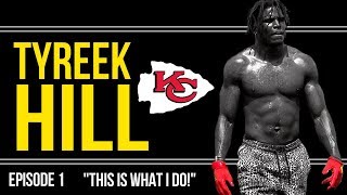 Another Day at the Office Chiefs Receivers Tyreek Hill and Gehrig Dieter OnField Workout [upl. by Arahsal]