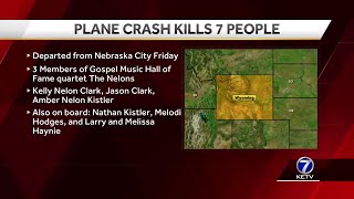 7 people died after plane departing from Nebraska City crashes in Wyoming [upl. by Welcher337]