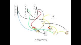 7Way Stratocaster Wiring Mod [upl. by Yelha344]