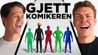 GJETT HVEM SOM ER KOMIKER [upl. by Nylodam]