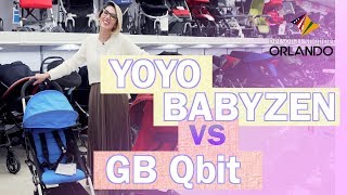 CARRINHOS COMPACTOS  Yoyo Babyzen vs GB Qbit Plus [upl. by Tseng]