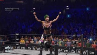 Ruby Soho vs Tay Melo WWE 2K22 AEW Winter Is Coming December 14 2022 [upl. by Pinto488]