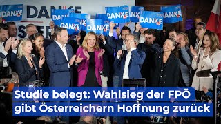 FPÖWahlsieg gibt Österreichern Hoffnung [upl. by Kaliski]