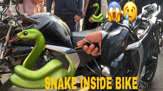 KALIMATI MA BIKE VITRA SARPA🐍SNAKE INSIDE BIKE 🐍 [upl. by Whang]