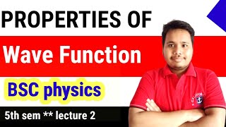 properties of wave function  properties of wave function in quantum mechanics  wave function [upl. by Saref260]