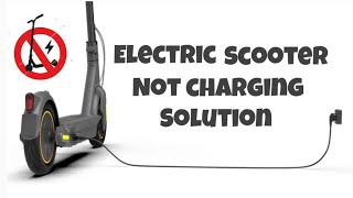 Electric Scooter Not Charging  How to fix not charging electric scooter [upl. by Galliett]