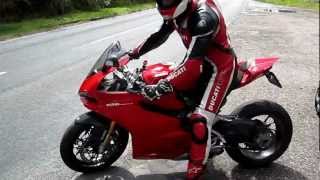 Ducati Panigale 1199 S sound fly by [upl. by Allemat]