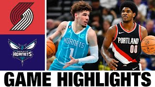 Charlotte Hornets vs Portland Trail Blazers FULL GAME Highlights  2024 NBA Summer League [upl. by Castorina]