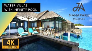 JA Manafaru Real MALDIVES 🌞🌴  Water Villa with Infinity POOL  4K Room TOUR  Vlog [upl. by Gardy]