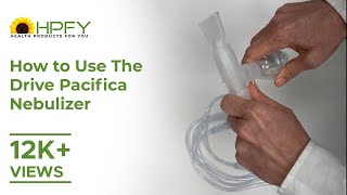 How to use Drive Pacifica Nebulizer [upl. by Subocaj]