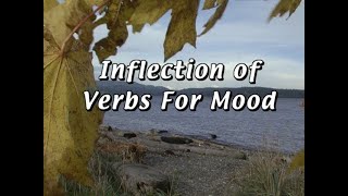 Indicative Imperative Subjunctive Mood  Inflection Of Verbs in English Grammar [upl. by Tarabar]