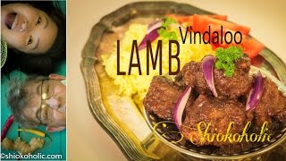 Lamb Vindaloo Recipe  Agnello al curryラムカレー咖喱羊肉แกงแกะ양고기 카레curry dagneau [upl. by Yemorej]