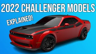 2022 Dodge Challenger Models and Trim Levels Explained [upl. by Rocker]