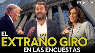 El extraño giro repentino de las encuestas en EEUU a favor de Kamala Harris frente a Trump [upl. by Llerod224]