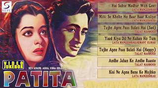 Dev Anand Usha Kiran  Patita  1953  Dev Anands Super Hit Vintage Video Songs Jukebox  HD [upl. by Alios562]