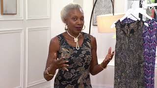 Attitudes by Renee Como Jersey Reversible Maxi Dress on QVC [upl. by Herrah]