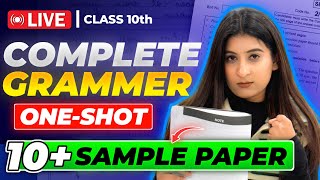 Complete English Grammar🔥 10 SAMPLE PAPER SOLVED✅ Guaranteed Questions for CLASS 10 boards 2024 [upl. by Juditha149]