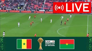 Senegal vs Burkina Faso LIVE  Africa Cup Of Nations Qualifiers 2024  Match LIVE Today [upl. by Ennadroj]