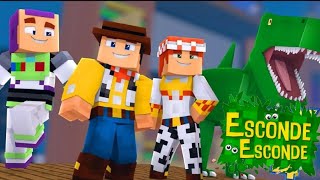 MINECRAFT ESCONDEESCONDE  TOY STORY  MINECRAFT [upl. by Terryl]