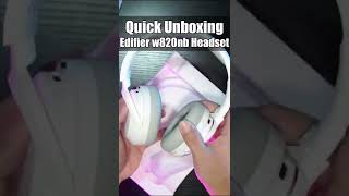 Edifier w820nb wireless headphones quick unboxing shorts [upl. by Hatcher]