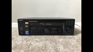 Sony STRK740P 51 Home Theater Surround Receiver [upl. by Laenej]