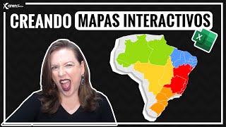 Creando mapas interactivos en Excel  Paso a Paso [upl. by Alam350]