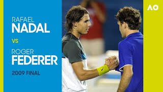 Rafael Nadal vs Roger Federer Full Match  Australian Open 2009 Final [upl. by Sabir]