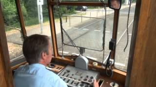 Straßenbahn in Jena Sonderfahrten zum Tag der offenen Tür 2012 [upl. by Romanas750]