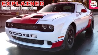 Dodge Direct Connection Brand Explained [upl. by Banwell]