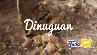 Dinuguan Recipe with talbos ng sampalok  Tara G [upl. by Leizar]