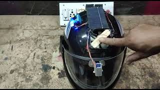 Solar Cool Helmet with Wiper System [upl. by Ensoll285]