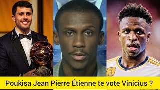 Jean Pierre Étienne esplike poukisa li te vote Vinicius junior kòm balon dò [upl. by Aigneis]